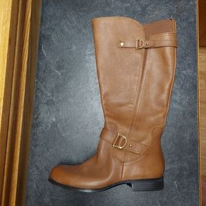 Naturalizer,knee high, boots,size 9,wide calf